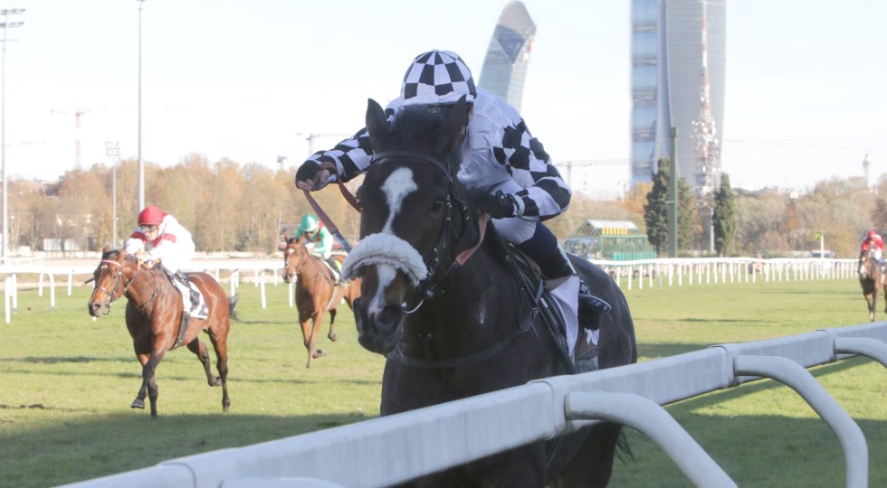 Ippodromo Snai San Siro, Roberto Escobar stravince il Premio St. Leger Italiano