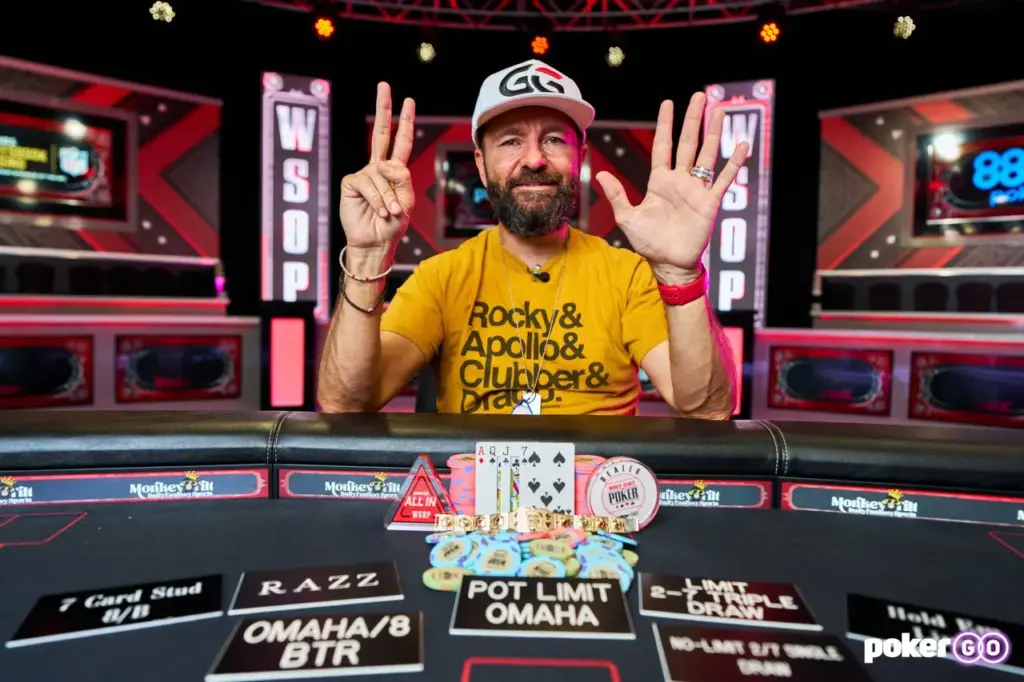 Negreanu vola al 5° posto nel POY 2026: la corsa WSOP non è mai stata così serrata